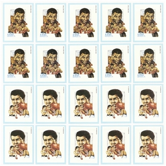 1991 Victoria Gallery Boxing High Grade Complete Sets Collection (10) Including Mike Tyson and Muhammed Ali 